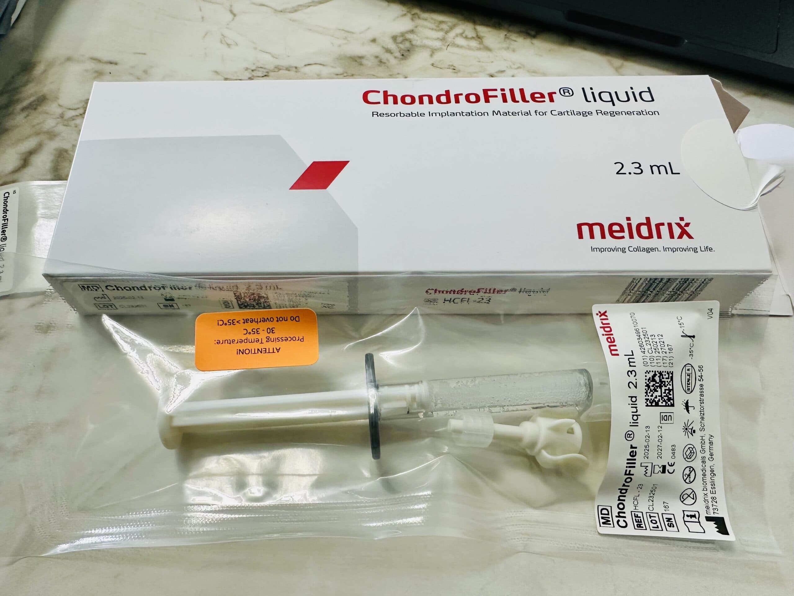 ChondroFiller, cartilage treatment pathway